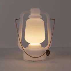 QAZQA Storm - Moderne LED Dimbare Staande Buitenlamp | Staande Lamp Voor Buiten Met Dimmer - 1 Lichts - H 300 Mm - Wit - Buitenverlichting -Tuinmeubelseries Winkel 1200x1200 2114