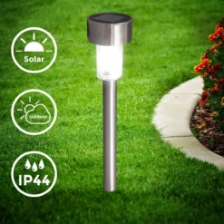B.K.Licht - Solar Tuinverlichting LED - Padverlichting Met Nachtsensor - 12 Stuks - Tuinlampen Op Zonneenergie - Buitenverlichting - Buitenlamp - IP44 - Incl. Grondspies -Tuinmeubelseries Winkel 1200x1200 2126