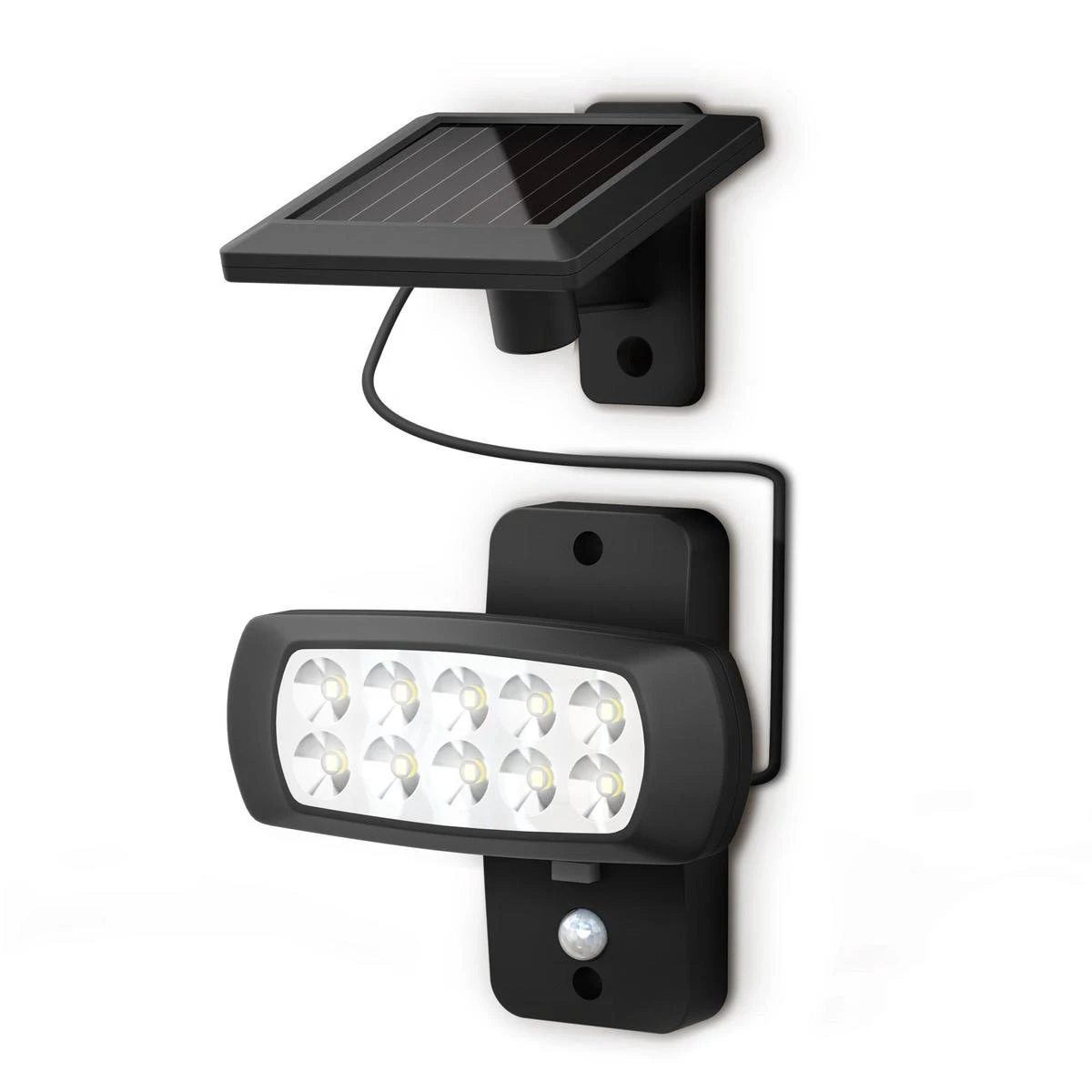 B.K.Licht - Buitenlamp - wandlamp buiten - schijnwerper - solar - zonne-energie - met bewegingssensor - floodlight - tuin - zwart - IP44 B.K.Licht - Buitenlamp - Wandlamp Buiten - Schijnwerper - Solar - Zonne-energie - Met Bewegingssensor - Floodlight - Tuin - Zwart - IP44 -Tuinmeubelseries Winkel 1200x1200 2159