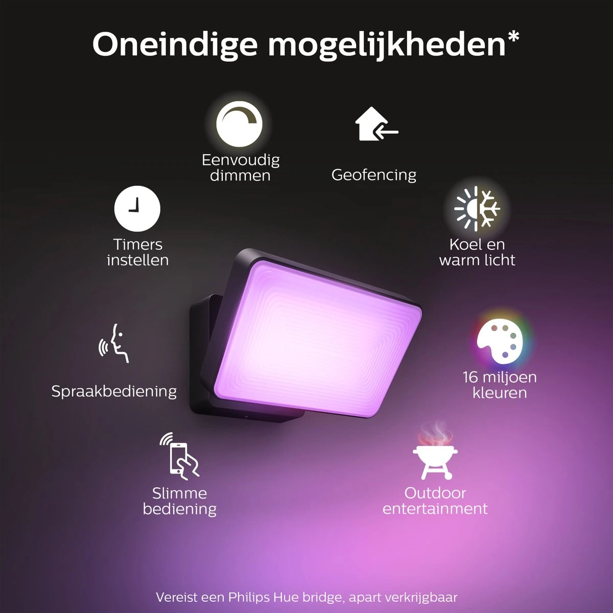 Philips Hue Discover verstraler - wit en gekleurd licht - zwart Philips Hue Discover Verstraler - Wit En Gekleurd Licht - Zwart -Tuinmeubelseries Winkel 1200x1200 2168