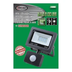 Hofftech LED Straler - Bouwlamp SMD Met Sensor - 10 Watt - IP65 -Tuinmeubelseries Winkel 1200x1200 2196