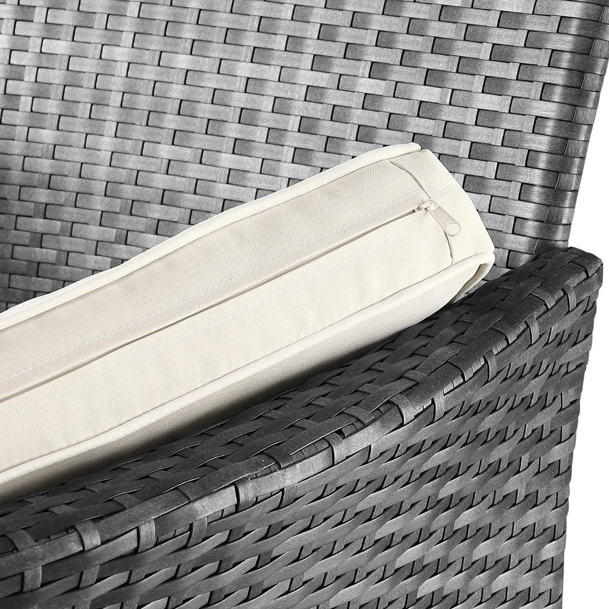 Casaria Polyrattan Tuinbank - Incl. Tafel & Kussens 7 cm - Grijs Casaria Polyrattan Tuinbank - Incl. Tafel & Kussens 7 Cm - Grijs -Tuinmeubelseries Winkel 1200x1200 221