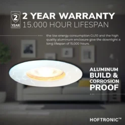 HOFTRONIC - 6x Bari LED Inbouwspots Badkamer Wit - GU10 LED Spots Inbouw - 5W 400lm - 4000K Neutraal Wit Licht - IP65 Waterdicht - Inbouw Spots Plafond - Plafondspots Voor Woonkamer, Keuken, Slaapkamer En Buiten -Tuinmeubelseries Winkel 1200x1200 2235