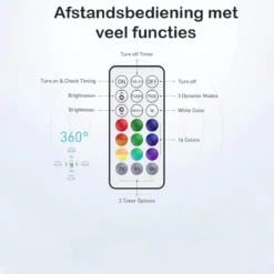 Lueas® Draadloze Ledlampjes Waterdicht - Met Afstandbediening -2 Stuks Op Batterijen - RGB - Dimbaar -Tuinmeubelseries Winkel 1200x1200 2240