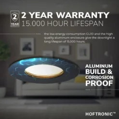 HOFTRONIC™ LED Inbouwspots 3 Spots - Zwart - Rond - IP65 - GU10 - Dimbaar - Spot Bari - 5 Watt 2700K Warm Wit -Tuinmeubelseries Winkel 1200x1200 2248