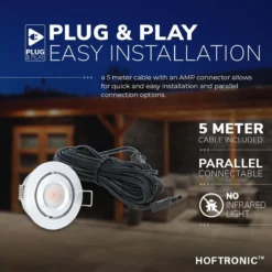 HOFTRONIC Sienna - Veranda Inbouwspots 6x3W - 12 Volt - Complete Veranda Set - 2700K Zeer Warm Wit - IP44 Waterdicht - Dimbare Inbouwspots Met Afstandsbediening - Kantelbaar - 5mm Diameter - 30mm Inbouwdiepte Voor Badkamer En Tuin -Tuinmeubelseries Winkel 1200x1200 2258