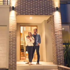 B.K.Licht - Wandlamp - Binnen En Buiten - Up En Down Light - Metaal - Zwart - IP44 - Incl. GU10 Lichtbronnen -Tuinmeubelseries Winkel 1200x1200 2273