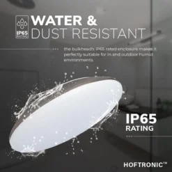HOFTRONIC - LED Plafondlamp - Plafonnière - RVS - 12 Watt - IP65 Waterdicht - Kleur Instelbaar (2700K, 4000K & 5000K) - 1200 Lumen - IK10 Stootveilig - Ø25 Cm - Geschikt Voor Badkamer - Voor Binnen En Buiten - 3 Jaar Garantie 3 HOFTRONIC - LED Plafondlamp - Plafonnière - RVS - 12 Watt - IP65 Waterdicht - Kleur Instelbaar (2700K, 4000K & 5000K) - 1200 Lumen - IK10 Stootveilig - Ø25 Cm - Geschikt Voor Badkamer - Voor Binnen En Buiten - 3 Jaar Garantie -Tuinmeubelseries Winkel 1200x1200 2276