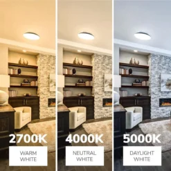 HOFTRONIC - LED Plafondlamp - Plafonnière - RVS - 12 Watt - IP65 Waterdicht - Kleur Instelbaar (2700K, 4000K & 5000K) - 1200 Lumen - IK10 Stootveilig - Ø25 Cm - Geschikt Voor Badkamer - Voor Binnen En Buiten - 3 Jaar Garantie 9 HOFTRONIC - LED Plafondlamp - Plafonnière - RVS - 12 Watt - IP65 Waterdicht - Kleur Instelbaar (2700K, 4000K & 5000K) - 1200 Lumen - IK10 Stootveilig - Ø25 Cm - Geschikt Voor Badkamer - Voor Binnen En Buiten - 3 Jaar Garantie -Tuinmeubelseries Winkel 1200x1200 2279