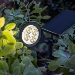 Solar Spot Light- Grond Spot Energiezuinig - Tuinverlichting Op Zonne-energie Met Nachtsensor - Sfeerverlichting Voor Op Gebouwen - Wit -Tuinmeubelseries Winkel 1200x1200 2330