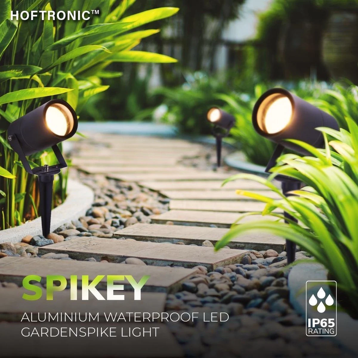 3x HOFTRONIC Spikey - Tuinspot voor buiten - LED - Zwart - 2700K Warm wit - Waterdicht - 5 Watt - 400 Lumen - 230V - Verwisselbare GU10 lamp - Prikspot met grondspies - Richtbaar - Aluminium - Voor het uitlichten van planten/struiken en bomen 3x HOFTRONIC Spikey - Tuinspot Voor Buiten - LED - Zwart - 2700K Warm Wit - Waterdicht - 5 Watt - 400 Lumen - 230V - Verwisselbare GU10 Lamp - Prikspot Met Grondspies - Richtbaar - Aluminium - Voor Het Uitlichten Van Planten/struiken En Bomen -Tuinmeubelseries Winkel 1200x1200 2350