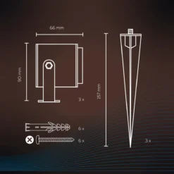 Calex Smart Outdoor 24v Tuinverlichting - Set Van 3 Slimme Grondspots - RGB En Warm Wit Licht - Zwart 3 Calex Smart Outdoor 24v Tuinverlichting - Set Van 3 Slimme Grondspots - RGB En Warm Wit Licht - Zwart -Tuinmeubelseries Winkel 1200x1200 2408
