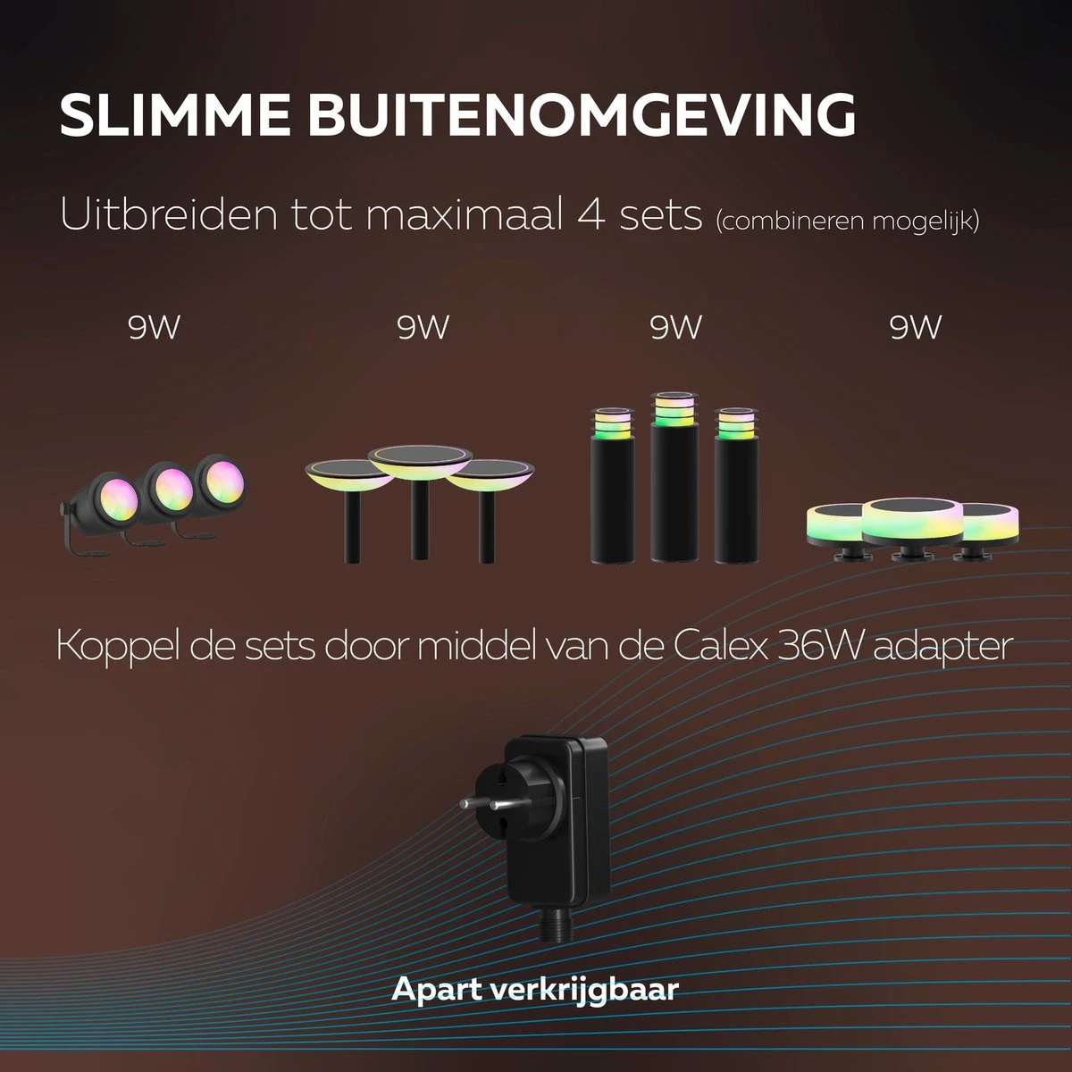 Calex Smart Outdoor 24v Tuinverlichting - Set van 3 Slimme Grondspots - RGB en Warm Wit Licht - Zwart Calex Smart Outdoor 24v Tuinverlichting - Set Van 3 Slimme Grondspots - RGB En Warm Wit Licht - Zwart -Tuinmeubelseries Winkel 1200x1200 2414