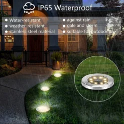 BOTC 4 X LED Solar Grondspot - Solar Tuinverlichting - Buitenlamp - Zonne-energie -Tuinmeubelseries Winkel 1200x1200 2427