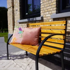 Dutcc 41142 - Tuinbank - Woodstock - 120 Cm – Zwart -Tuinmeubelseries Winkel 1200x1200 245