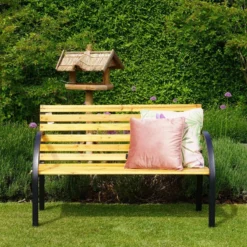 Dutcc 41142 - Tuinbank - Woodstock - 120 Cm – Zwart -Tuinmeubelseries Winkel 1200x1200 246
