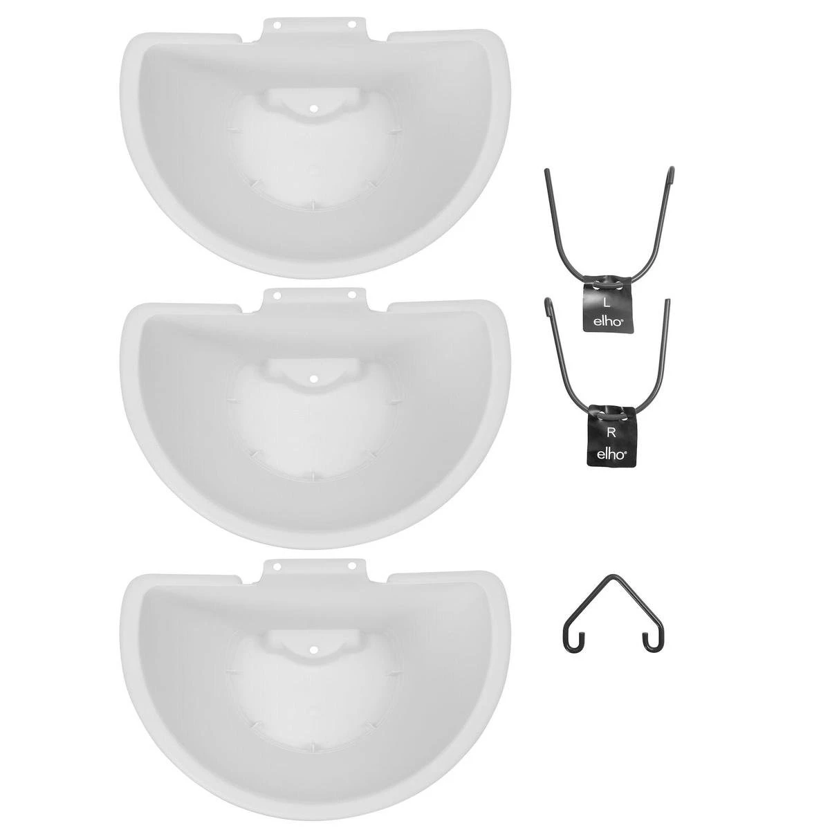 Elho Corsica Vertical Forest 24 - Bloempot voor Balkonbuiten - Ø 26.7 x H 29.7 cm - Wit/Wit Elho Corsica Vertical Forest 24 - Bloempot Voor Balkonbuiten - Ø 26.7 X H 29.7 Cm - Wit/Wit -Tuinmeubelseries Winkel 1200x1200 2490