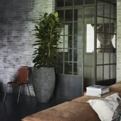 Capi Europe - Vaas Elegant Deluxe Rib NL - 40x60 - Antraciet - Voor Binnen En Buiten - KOFZ1131 -Tuinmeubelseries Winkel 1200x1200 2556