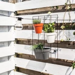 Elho Loft Urban Green Wall Rek 48 - Accessoires Voor Buiten - Ø 47.3 X H 59.0 Cm - Zwart/Living Black -Tuinmeubelseries Winkel 1200x1200 2557