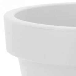 Kunststof Bloempot Wit Ø50 Cm - Hoogte 42 Cm -Tuinmeubelseries Winkel 1200x1200 2611