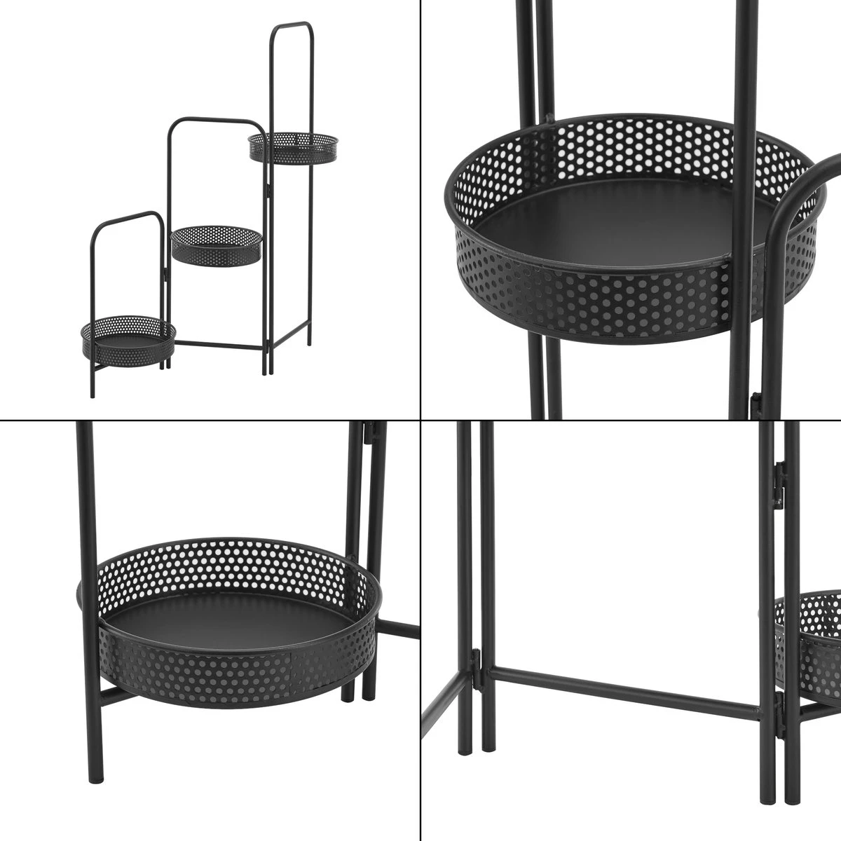 Plantenstandaard Vrasene metaal 75x68x20 cm zwart Plantenstandaard Vrasene Metaal 75x68x20 Cm Zwart -Tuinmeubelseries Winkel 1200x1200 2646