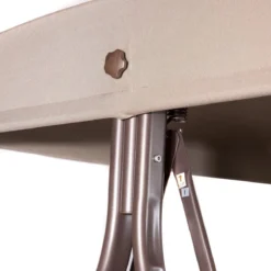 SORARA® Luxe Schommelbank Met Zonnescherm - Bruin - Zware Kwaliteit. -Tuinmeubelseries Winkel 1200x1200 302