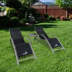 MaxxGarden Ligbed Set - 2 Stuks Zwart - Met Tafel - Sun Loungers - Loungebed 4 MaxxGarden Ligbed Set - 2 Stuks Zwart - Met Tafel - Sun Loungers - Loungebed -Tuinmeubelseries Winkel 1200x1200 371
