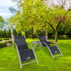 MaxxGarden Ligbed Set - 2 Stuks Zwart - Met Tafel - Sun Loungers - Loungebed 5 MaxxGarden Ligbed Set - 2 Stuks Zwart - Met Tafel - Sun Loungers - Loungebed -Tuinmeubelseries Winkel 1200x1200 372