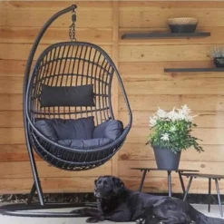 Hangstoel Sturdy Frame Zwart 7 Hangstoel Sturdy Frame Zwart -Tuinmeubelseries Winkel 1200x1200 382