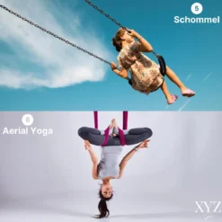 XYZ Goods - Luxe Plafondhaak - Hangmat Bevestigingsset - Schommelhaak - Ophangsysteem - Ophanghaak - Plafondbeugel - Bokszak - Schommelstoel - Hangstoel - RVS 2 XYZ Goods - Luxe Plafondhaak - Hangmat Bevestigingsset - Schommelhaak - Ophangsysteem - Ophanghaak - Plafondbeugel - Bokszak - Schommelstoel - Hangstoel - RVS -Tuinmeubelseries Winkel 1200x1200 388