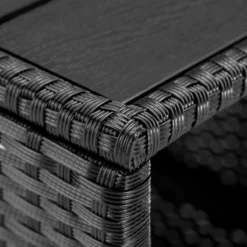 Casaria Polyrattan Bijzettafel - WPC Tafelblad 45x45x40cm – Zwart 3 Casaria Polyrattan Bijzettafel - WPC Tafelblad 45x45x40cm – Zwart -Tuinmeubelseries Winkel 1200x1200 39