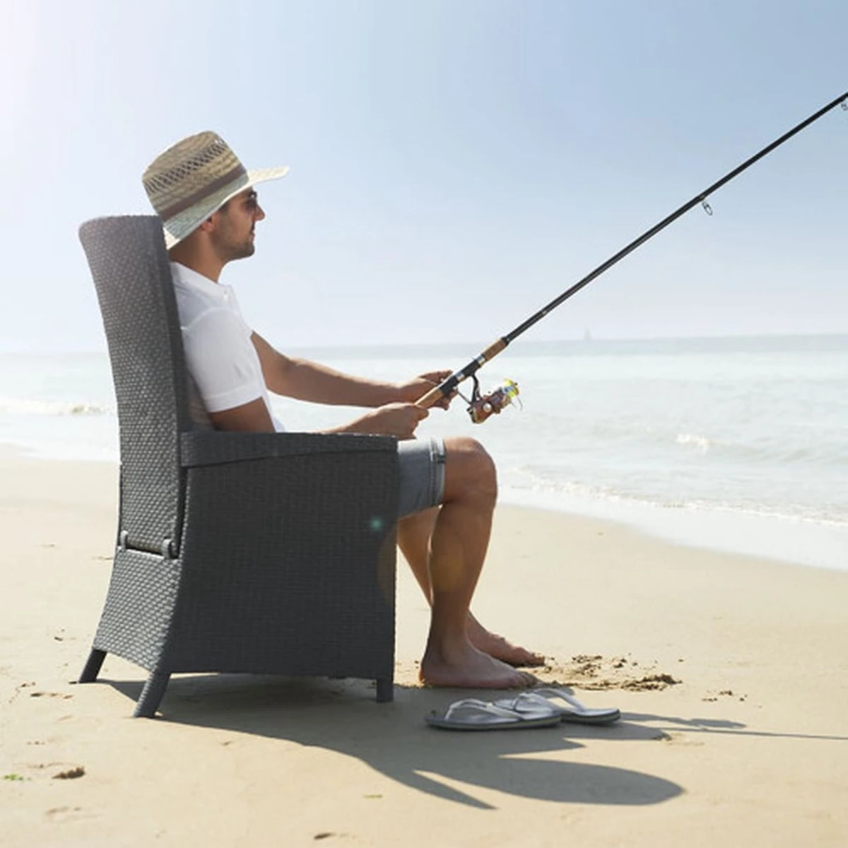 Allibert Vermont Verstelbare Tuinstoel - 64x68x107cm - Grafiet Allibert Vermont Verstelbare Tuinstoel - 64x68x107cm - Grafiet -Tuinmeubelseries Winkel 1200x1200 394