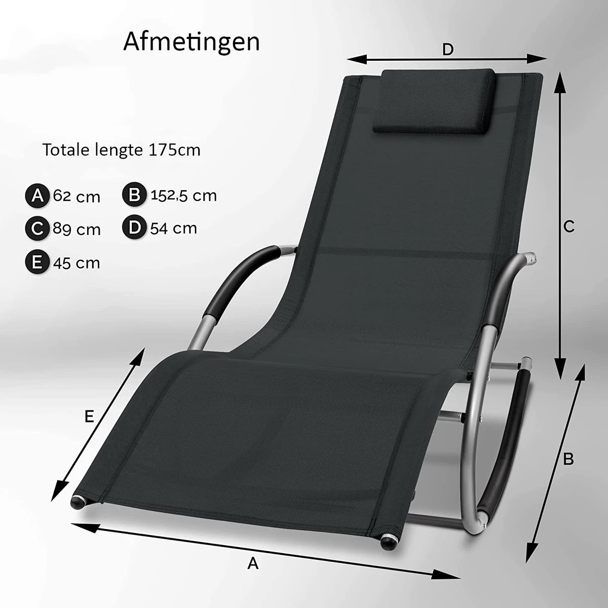 Sens Design Zonnebed - ligbed - weerbestendig - antraciet Sens Design Zonnebed - Ligbed - Weerbestendig - Antraciet -Tuinmeubelseries Winkel 1200x1200 398