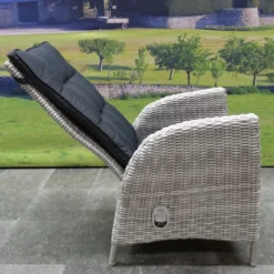 Menorca Dining Tuinstoel Verstelbaar Wit Grijs -Tuinmeubelseries Winkel 1200x1200 409