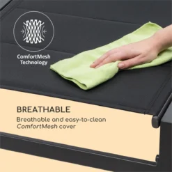 Blumfeldt Renazzo Lounge Ligstoel - Ligbed Voor De Tuin - Aluminium Tuinstoel - 6 Standen - Waterafstotend - Bekleding Van 70 % Pvc En 30 % Polyetheen - Zwart 3 Blumfeldt Renazzo Lounge Ligstoel - Ligbed Voor De Tuin - Aluminium Tuinstoel - 6 Standen - Waterafstotend - Bekleding Van 70 % Pvc En 30 % Polyetheen - Zwart -Tuinmeubelseries Winkel 1200x1200 426