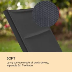 Blumfeldt Limala Tuinstoel - Ligstoel - Relaxstoel - Rugleuning In 6 Standen Verstelbaar - 2 Vielen - Draagkracht: Max. 150 Kg 5 Blumfeldt Limala Tuinstoel - Ligstoel - Relaxstoel - Rugleuning In 6 Standen Verstelbaar - 2 Vielen - Draagkracht: Max. 150 Kg -Tuinmeubelseries Winkel 1200x1200 432