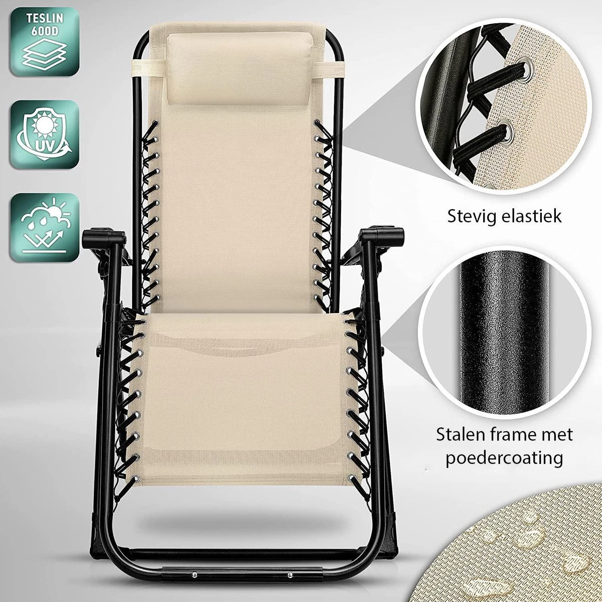 Sens Design Tuinstoel - ligstoel tuin - beige Sens Design Tuinstoel - Ligstoel Tuin - Beige -Tuinmeubelseries Winkel 1200x1200 565