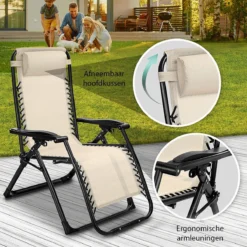 Sens Design Tuinstoel - Ligstoel Tuin - Beige 3 Sens Design Tuinstoel - Ligstoel Tuin - Beige -Tuinmeubelseries Winkel 1200x1200 567