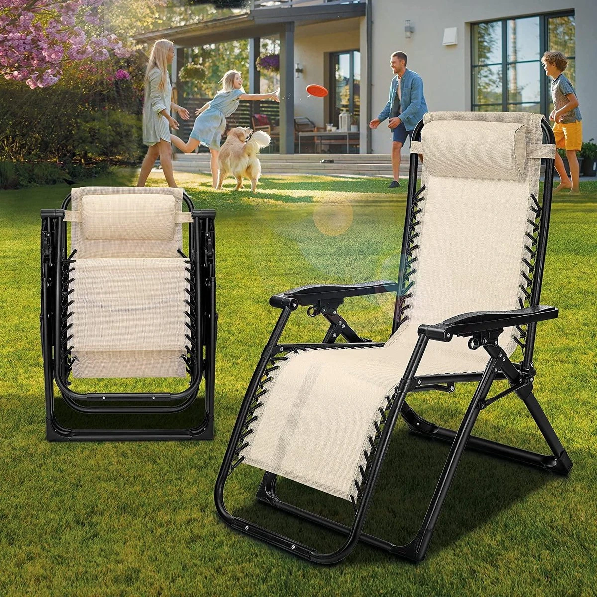 Sens Design Tuinstoel - ligstoel tuin - beige Sens Design Tuinstoel - Ligstoel Tuin - Beige -Tuinmeubelseries Winkel 1200x1200 569