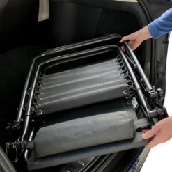 LifeGoods Opvouwbare Tuinstoelen - Verstelbaar Zonnescherm - 2 Stuks - 30°-90° Verstelbaar - Metaal - Zwart -Tuinmeubelseries Winkel 1200x1200 576