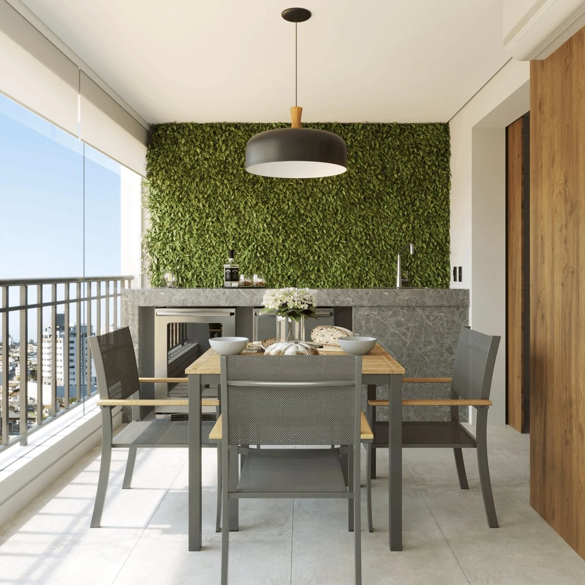 NATERIAL - Tuintafel vierkant ORIS - 4 personen - houten tafel 90x90 cm - aluminium - met houten blad - eucalyptus NATERIAL - Tuintafel Vierkant ORIS - 4 Personen - Houten Tafel 90x90 Cm - Aluminium - Met Houten Blad - Eucalyptus -Tuinmeubelseries Winkel 1200x1200 585