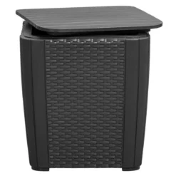 ALLIBERT Keter Luzon Opbergtafel - 39x39x43cm - Donkergrijs -Tuinmeubelseries Winkel 1200x1200 635