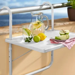 Luxe Inklapbare Balkontafel – 52 X 40 X 56cm – Wit – Hangend – Balkonbar – Balkontafels – Balkontafeltje – Hangtafel Balkon – Balcony Table – Voor Aan Het Balkon – Ophangbaar – Opklapbaar – Tafel – Inklapbaar – Buiten – Tafeltje – Klaptafel 7 Luxe Inklapbare Balkontafel – 52 X 40 X 56cm – Wit – Hangend – Balkonbar – Balkontafels – Balkontafeltje – Hangtafel Balkon – Balcony Table – Voor Aan Het Balkon – Ophangbaar – Opklapbaar – Tafel – Inklapbaar – Buiten – Tafeltje – Klaptafel -Tuinmeubelseries Winkel 1200x1200 662