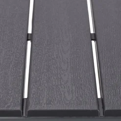 Relaxdays Tuintafel Vierkant - Grijze Buitentafel - Eettafel Tuin - Moderne Balkontafel -Tuinmeubelseries Winkel 1200x1200 670