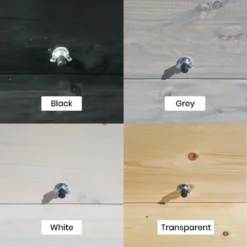 GoudmetHout Inklapbare Balkontafel - Balkonbar - Balkon Tafel - 99 Cm - Hout - Transparant Wash - Reling Smal -Tuinmeubelseries Winkel 1200x1200 676