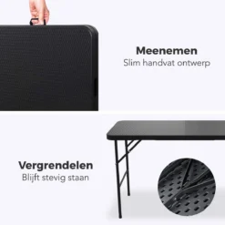 LifeGoods Klaptafel - Inklapbaar - 120 Cm - 4 Personen - Zwart 4 LifeGoods Klaptafel - Inklapbaar - 120 Cm - 4 Personen - Zwart -Tuinmeubelseries Winkel 1200x1200 701