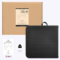 LifeGoods Klaptafel - Inklapbaar - 120 Cm - 4 Personen - Zwart 9 LifeGoods Klaptafel - Inklapbaar - 120 Cm - 4 Personen - Zwart -Tuinmeubelseries Winkel 1200x1200 706