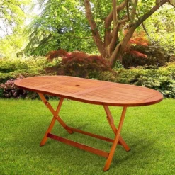 Merkloos Tuintafel Acaciahout - 160x85x75cm - FSC-gecertificeerd -Tuinmeubelseries Winkel 1200x1200 717