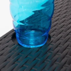 Relaxdays Balkontafel Inklapbaar, Balkon Tafel Rotan, Hangtafel Reling - Zwart -Tuinmeubelseries Winkel 1200x1200 733