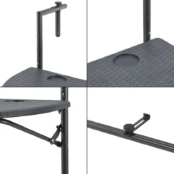 Balkontafel Cicala Inklapbaar 83,5x60x64 Cm Donkergrijs 6 Balkontafel Cicala Inklapbaar 83,5x60x64 Cm Donkergrijs -Tuinmeubelseries Winkel 1200x1200 738